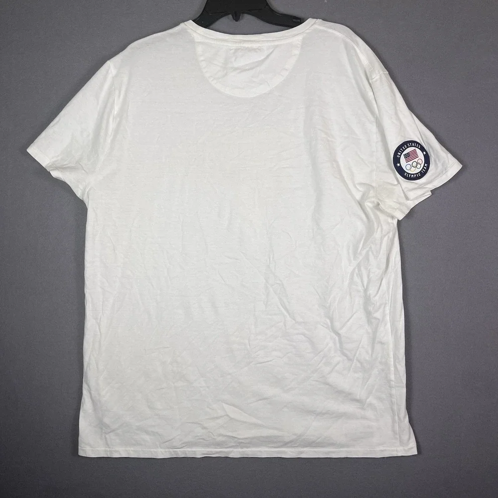 Polo Ralph Lauren Team USA 2024 Olympics Villagewear Bear Shirt White - Size XXL